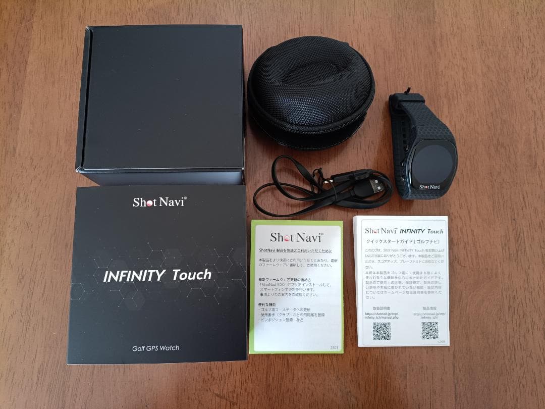 SHOT NAVI ショットナビINFINITY Touch　ブラック