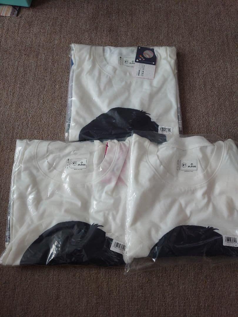 FOCO 大谷翔平 LAドジャース Tシャツ 2XL 白 新品未使用 3枚セット