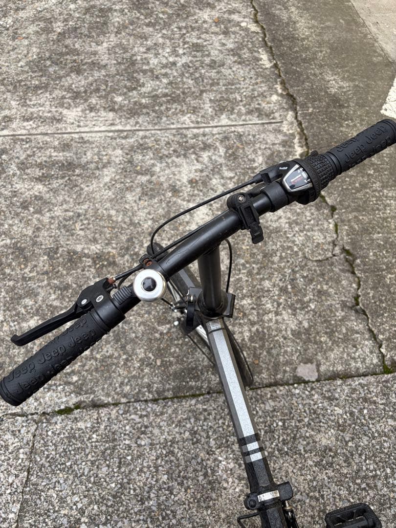 Jeep 折りたたみ自転車 ブラック