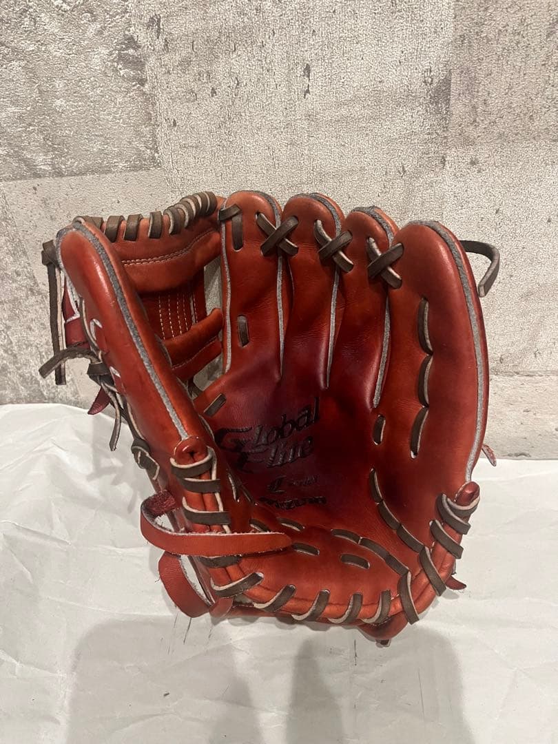 Mizuno 硬式用グローブ ブラウン