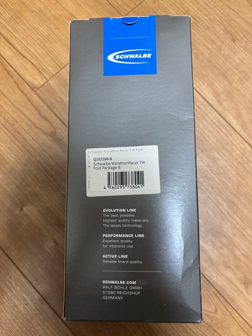パーツ schwalbe marathon racer TW fold packageB