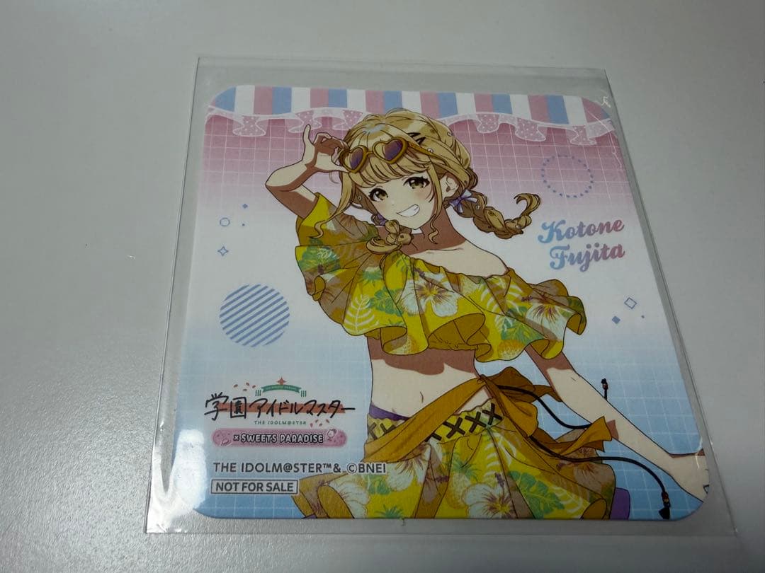 学マス 学園アイドルマスター 藤田ことね 缶バッジ 紙類 セット