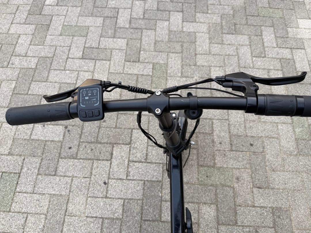 最終値下げ‼️Eco Blue 電動アシスト付き自転車　黒