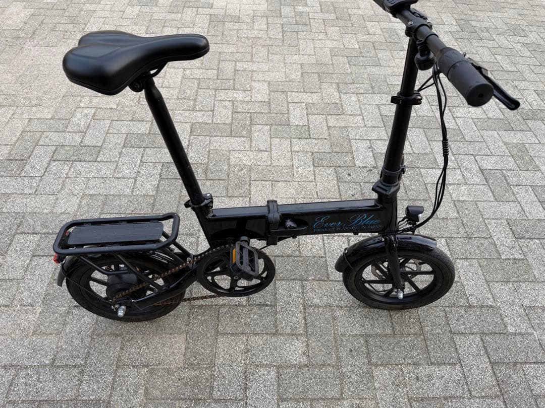 最終値下げ‼️Eco Blue 電動アシスト付き自転車　黒