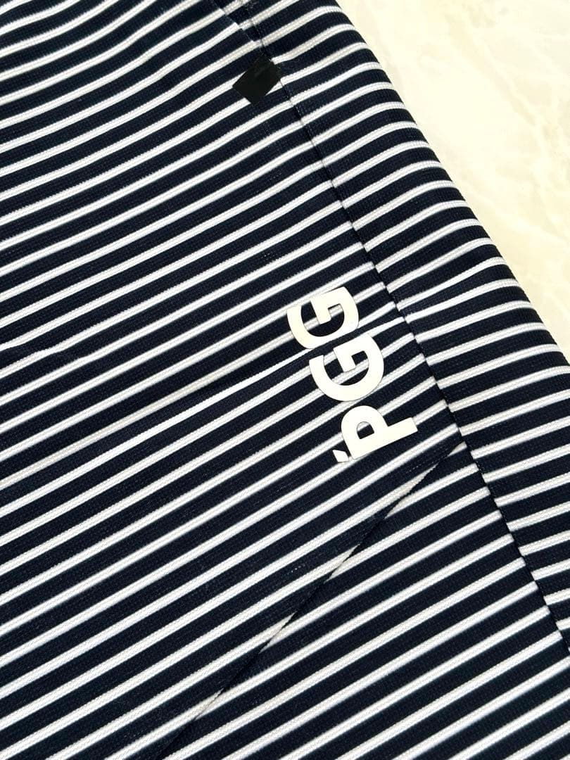美品　PGG ボーダーゴルフハーフパンツ　4 PEARLY GATES 薄手