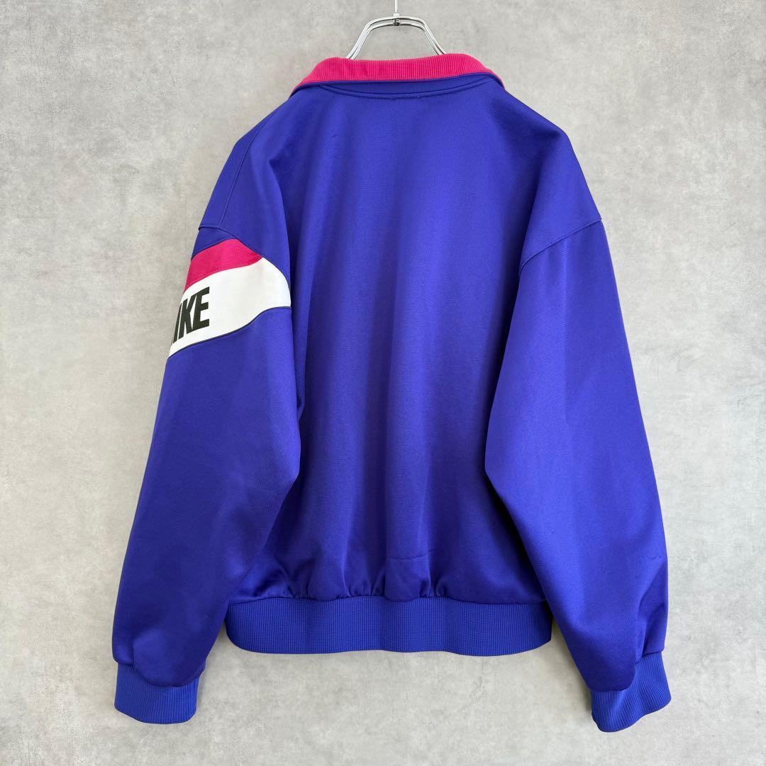90s ヴィンテージ OLD NIKE ナイキ トラックジャケット パープル L