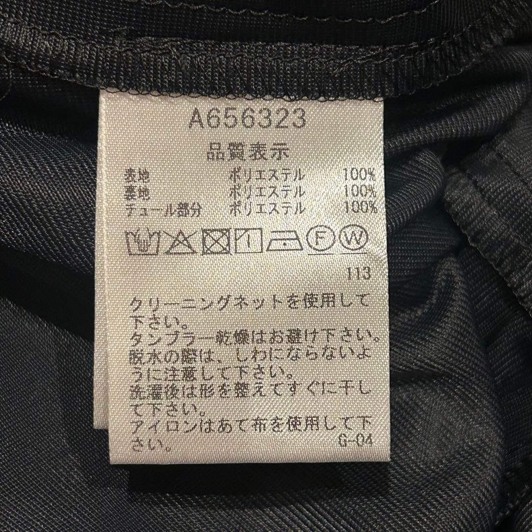 ARCHIVIO アルチビオ スカート 黒 裾ロゴレース レディース
