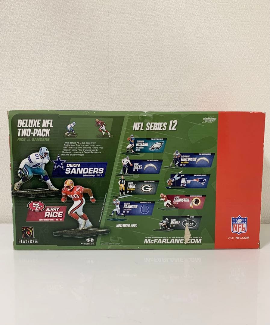Mcfarlane マクファーレン NFLフィギュア ライス＆サンダース