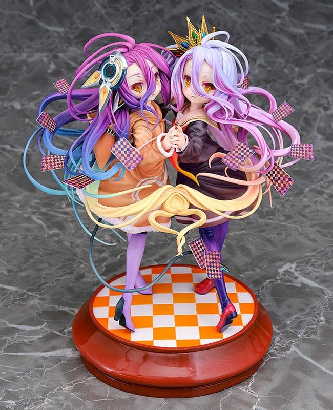 ファット・カンパニー ノーゲーム・ノーライフ ゼロ 白＆シュヴィ フィギュア