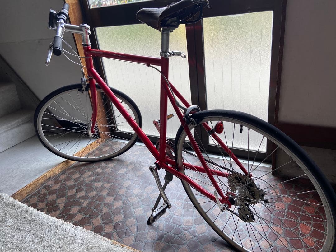 *引き渡し限定　名古屋市内* Tokyobike26 レッド BROOKSサドル
