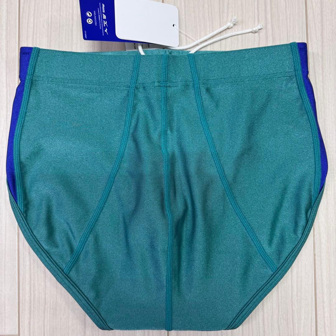 ミズノ　女子陸上レーシングショーツ　XLサイズ　Rグリーン×サーフブルー　新品