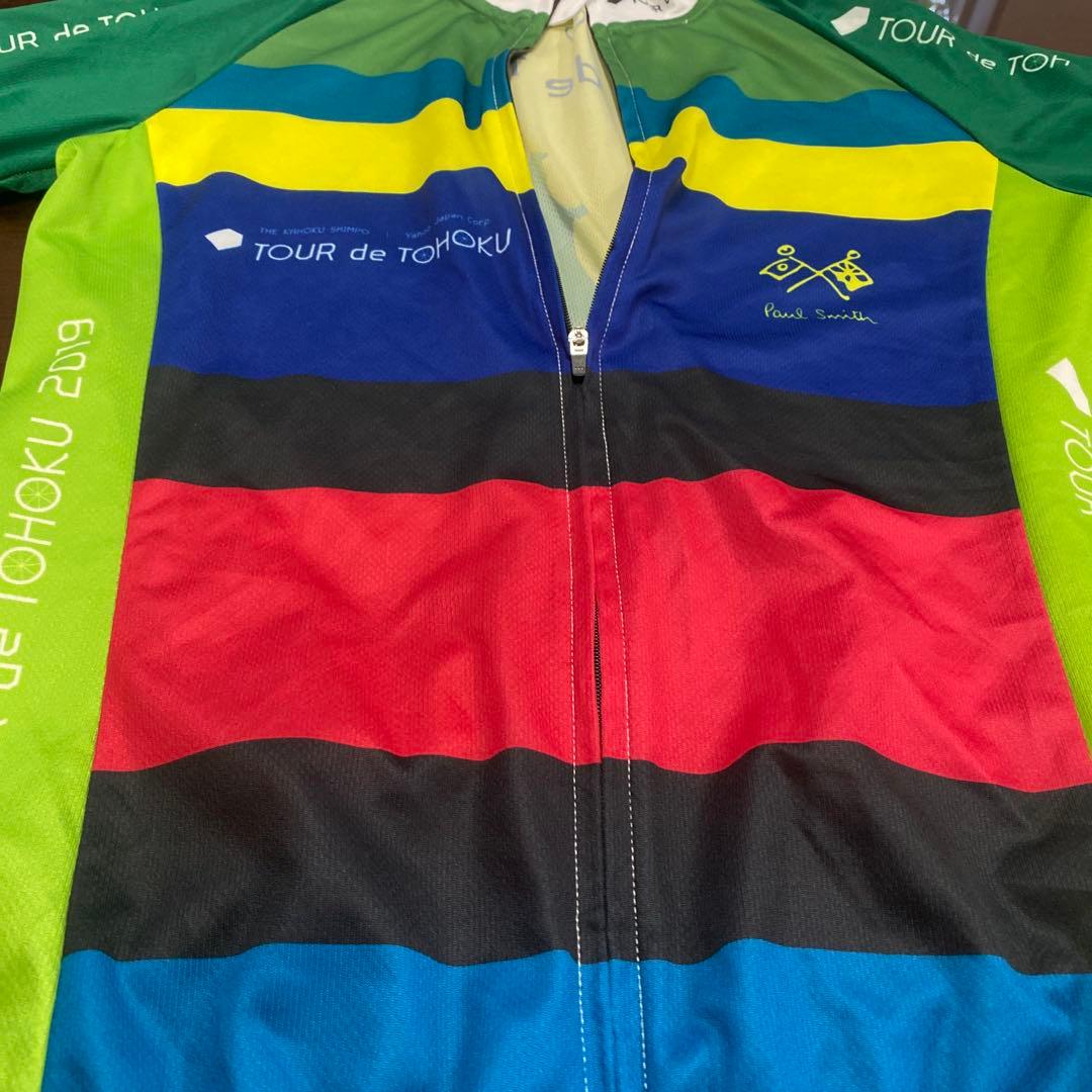TOUR de Tohoku 2019 ポールスミス　サイクルジャージ　東北