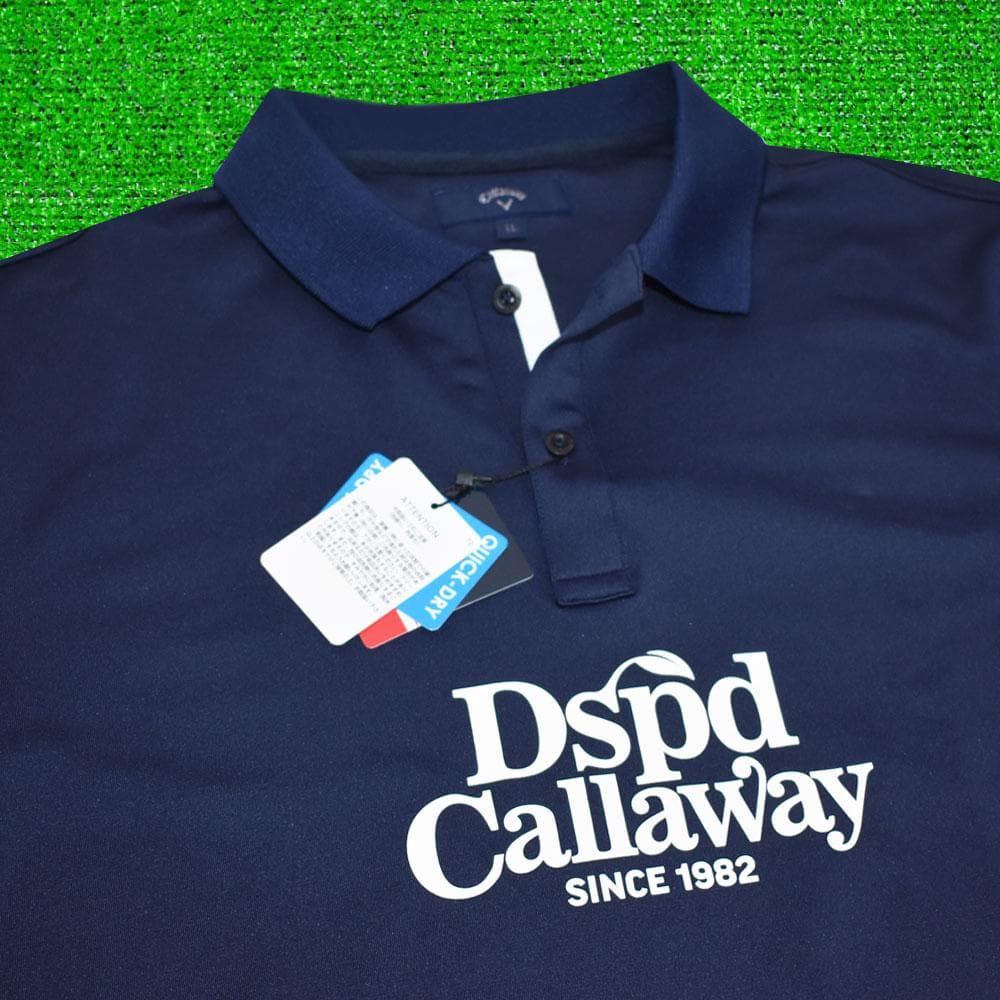 Callaway/キャロウェイ ゴルフ ポロシャツ【ネイビー/LL】新品