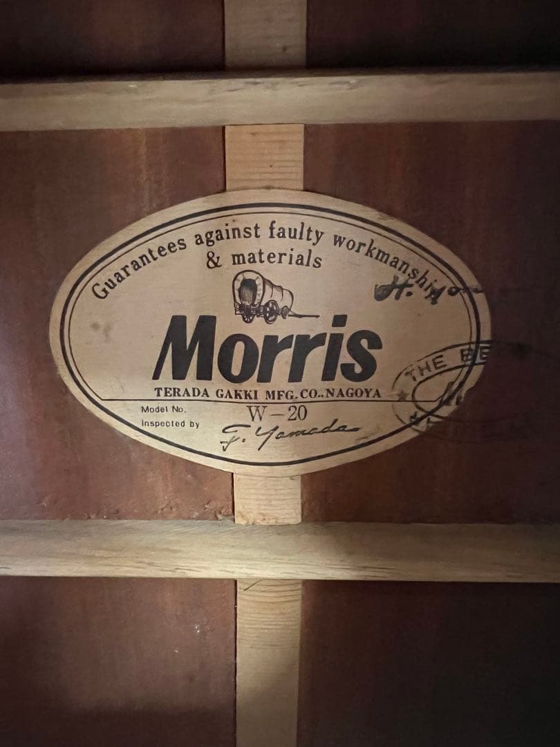 Morris W-20 アコースティックギター