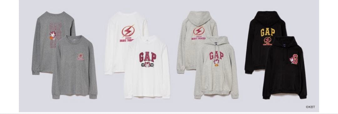 【新品】GAP×川崎ブレイブサンダース　 2店舗限定販売　オリジナルパーカーL