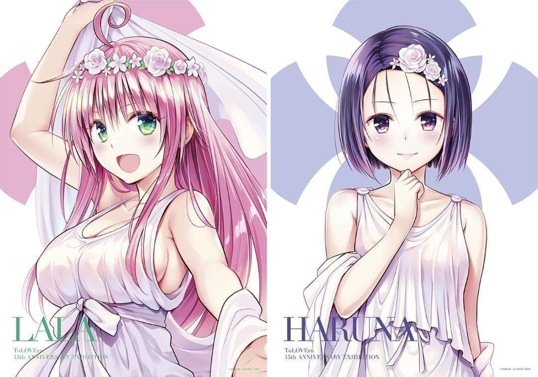 【未開封】To LOVEる-とらぶる-15周年記念原画展 A3クリアポスター②