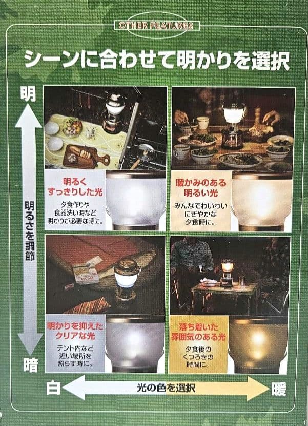 コールマン・CPX6・レトロLEDランタン