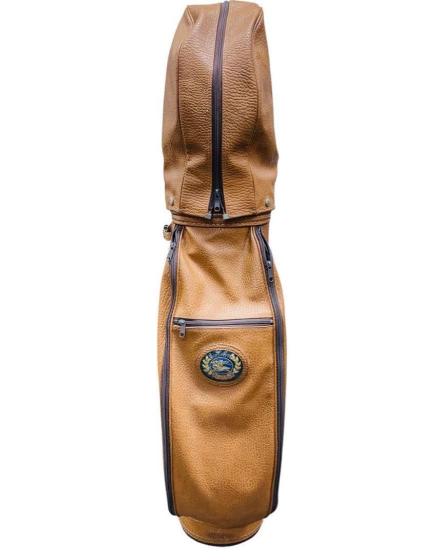 稀少品！Burberry バーバリー キャディバッグ　レザー ノバチェック
