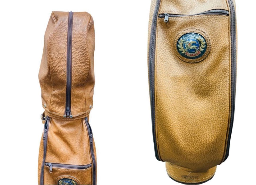 稀少品！Burberry バーバリー キャディバッグ　レザー ノバチェック