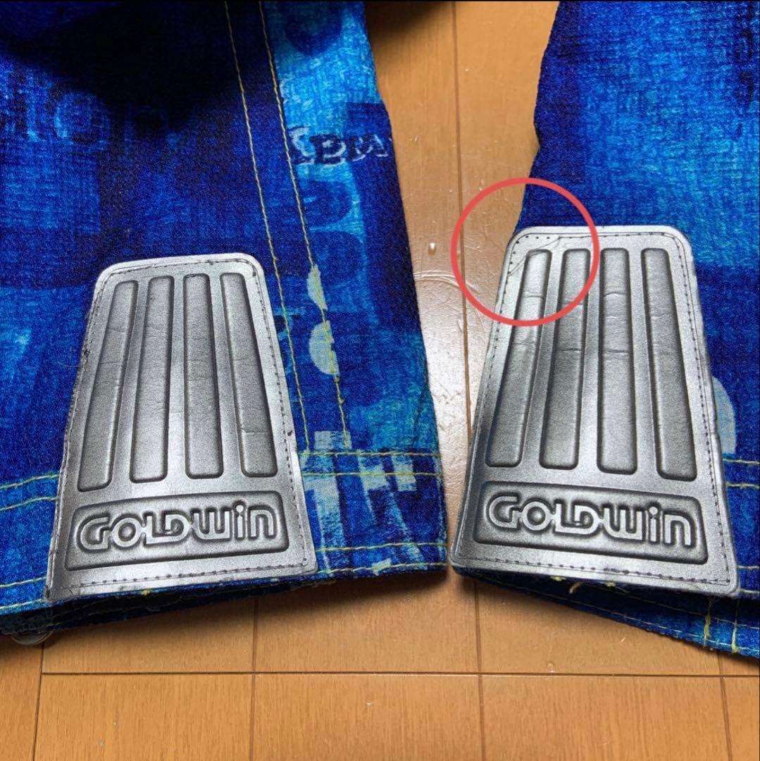 GOLDWIN ブルー スキーウェア　スノボーウエア