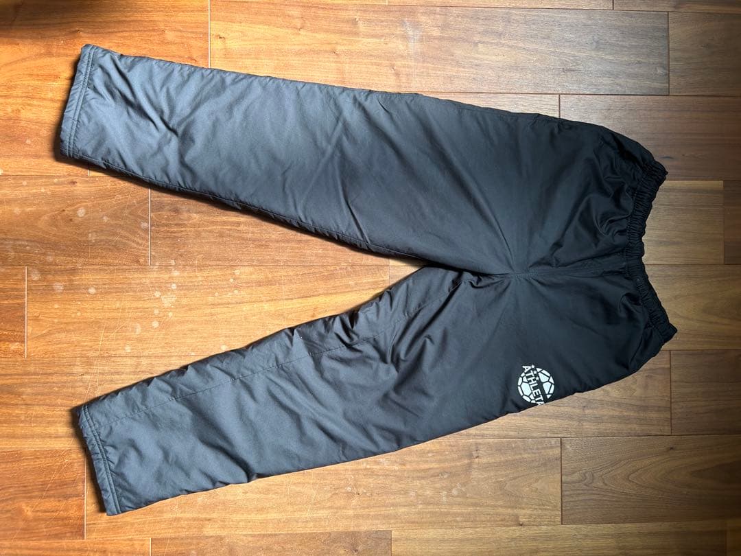 ATHLETA ダウンジャケット　上下セット 黒
