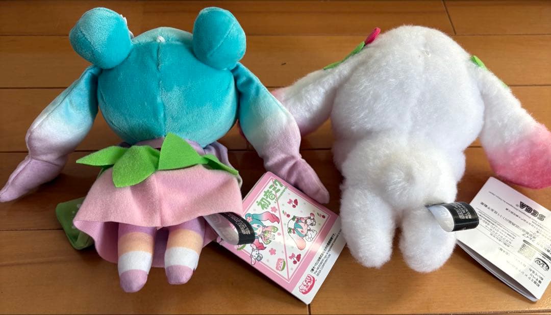 初音ミク×シナモロール　寝そべりぬいぐるみ　マスコット　桜ver. 6個セット