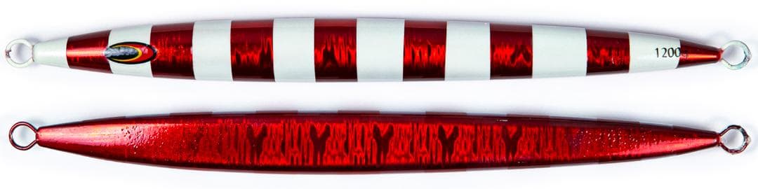 メタルジグ１２００ｇ３５．７ｃｍ ７色７本セット　新品　送料無料