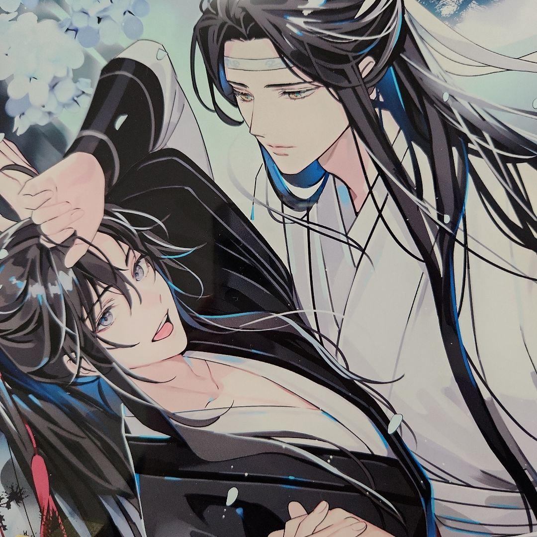 魔道祖師　アクリルパネル時計　PASH!　ILLUSTRATION2023