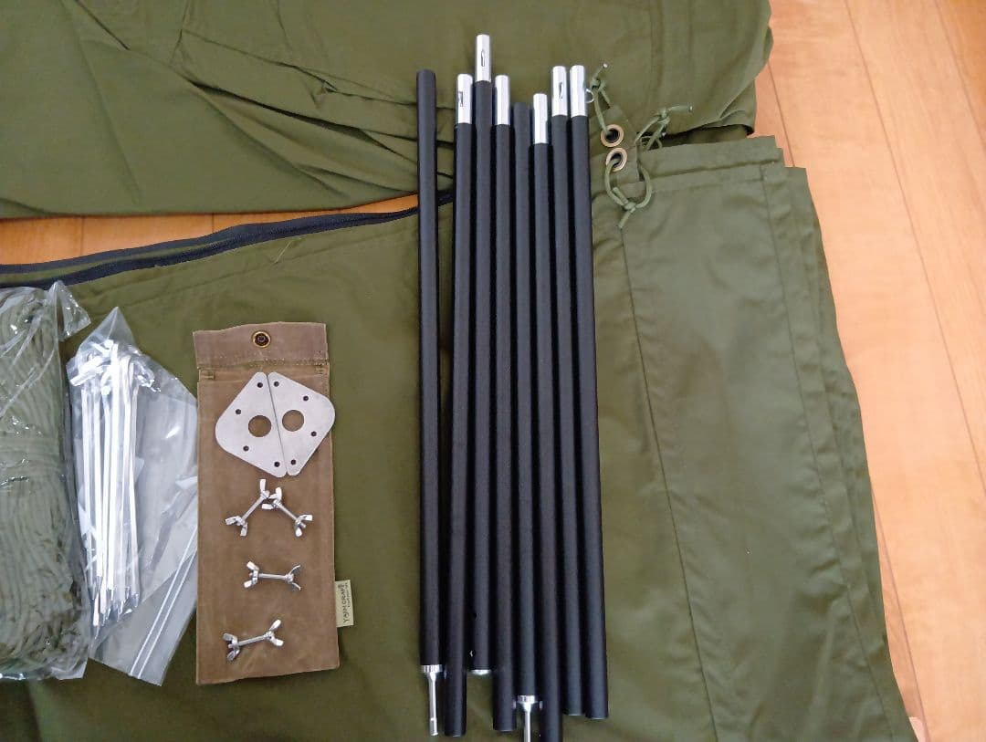 YAJIN CRAFT 軍幕テント ワンポールテント