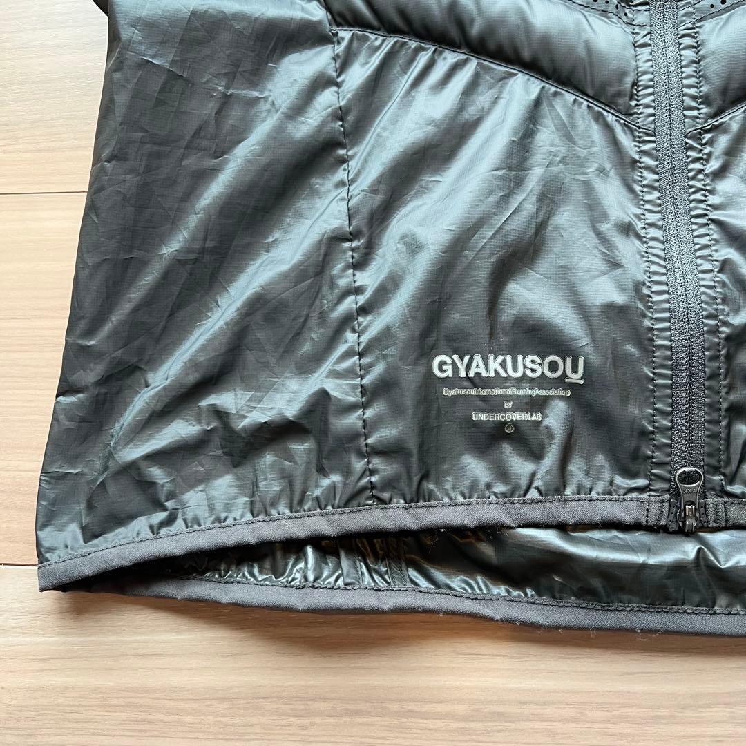 ナイキ GYAKUSOU ダウン ベスト ランニング ジャケット M ゴルフ