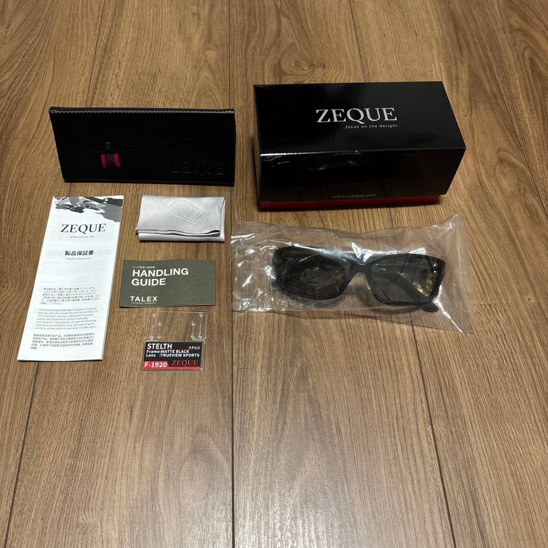 ZEQUE STEALTH サングラス　ステルス
