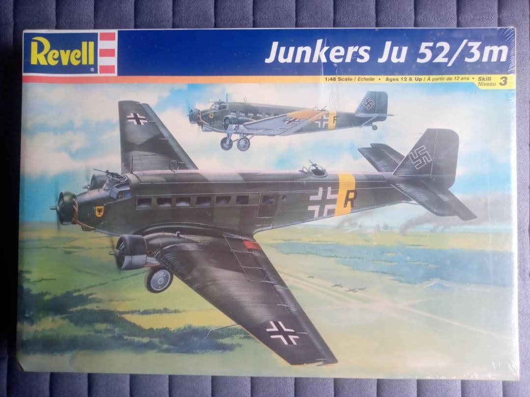レベル１／４８　ユンカースｊｕ５２ プラモデル（未開封品）