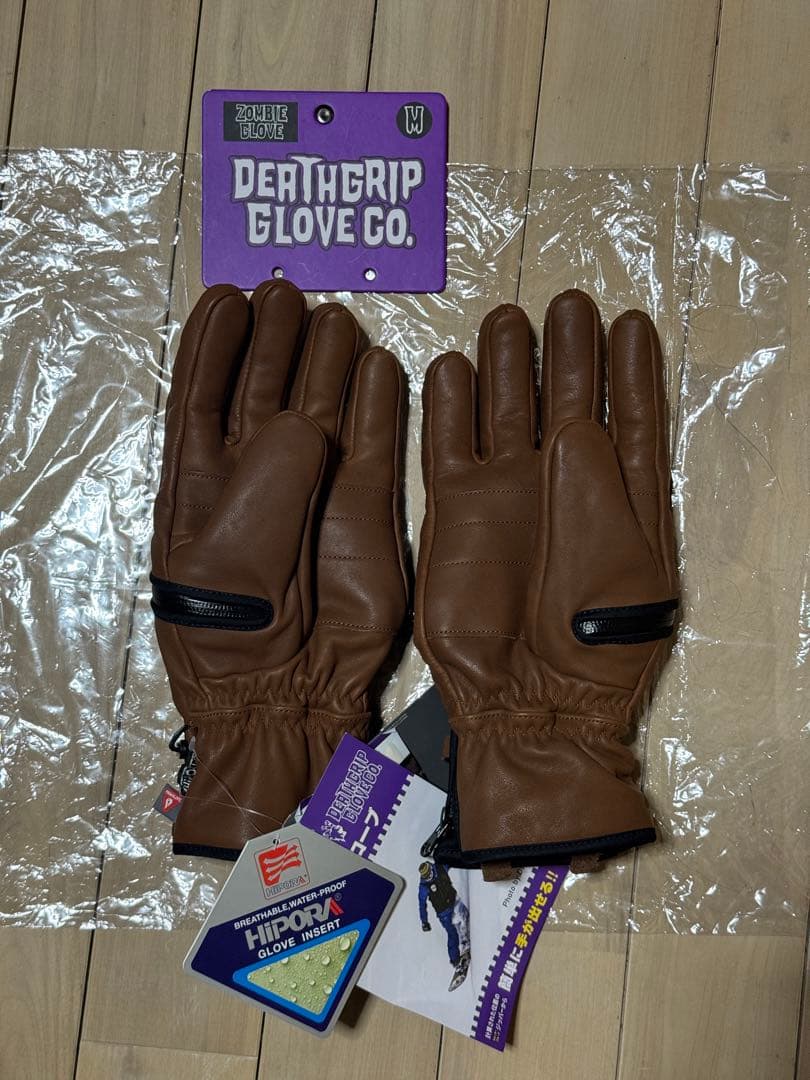 DEATHGRIP ZOMBIE GLOVE BROWN　Mサイズ　新品未使用
