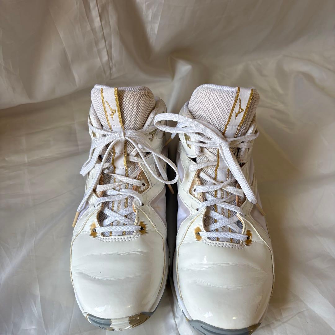 ⭐️MIZUNO⭐️WAVE DIVERSE LG4 ホワイト 23㎝