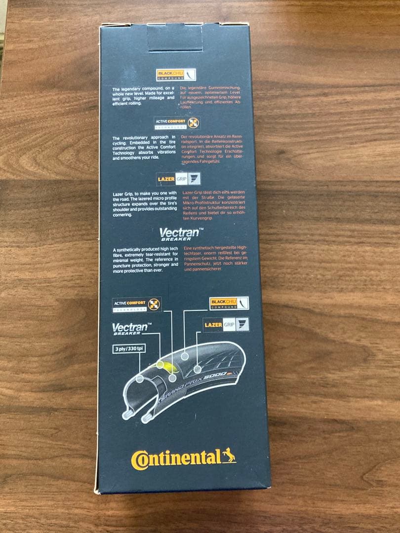 コンチネンタル　GP5000 クリンチャータイヤ　700×25c
