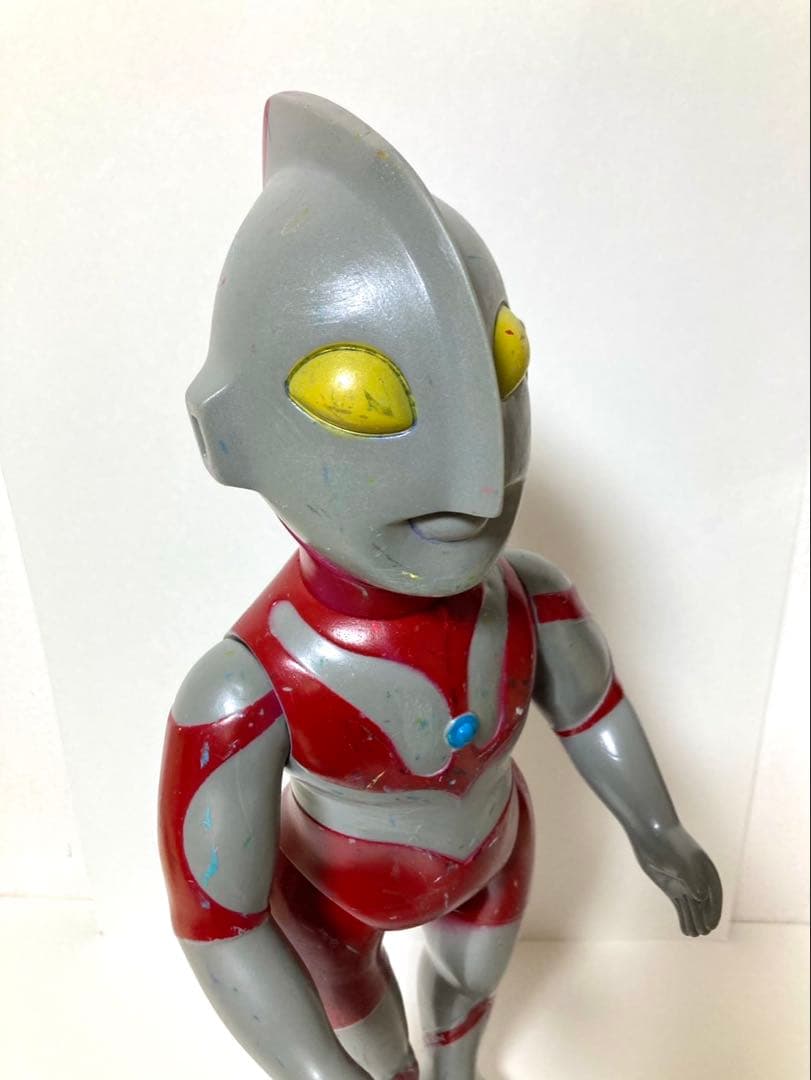 ノ*ン様 【当時物】ウルトラマン/ブルマァク/ソフビ37㎝