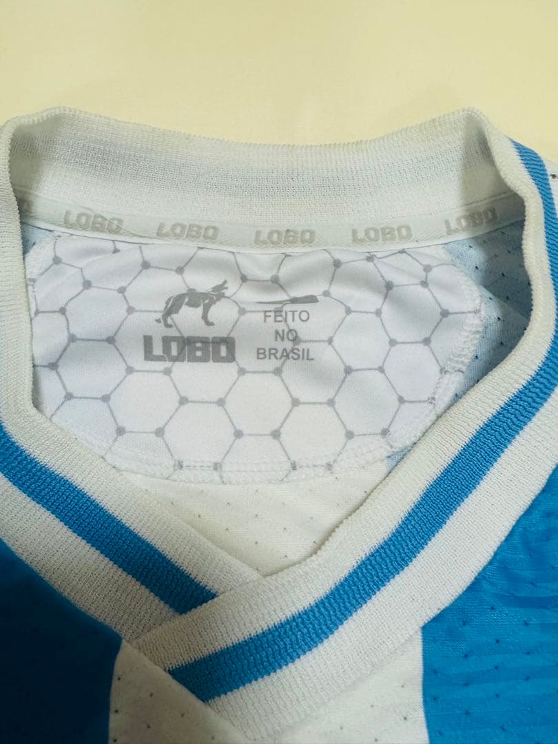 ブラジルサッカーパイサンドゥユニ2枚LOBO製L美品中古