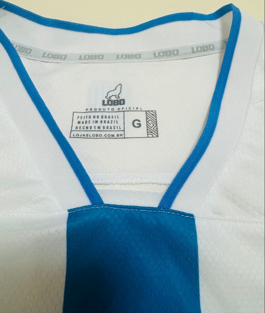 ブラジルサッカーパイサンドゥユニ2枚LOBO製L美品中古