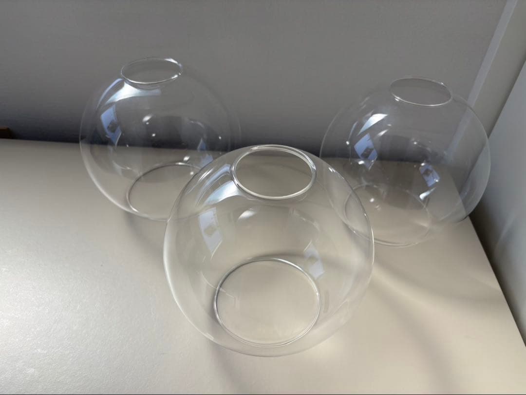 へへ　ニトリ　 ペンダントライト VERRE 3T クリア