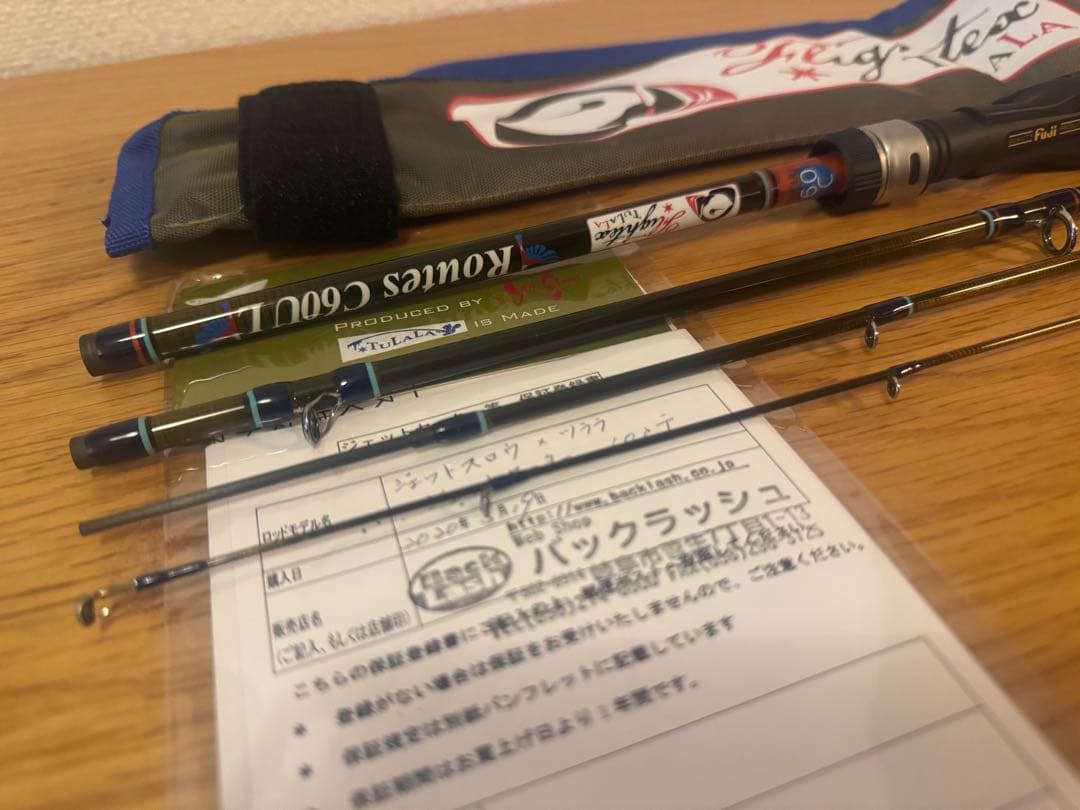 【美品】ツララ フライテクス ルーツ C60UL (ベイトモデル)