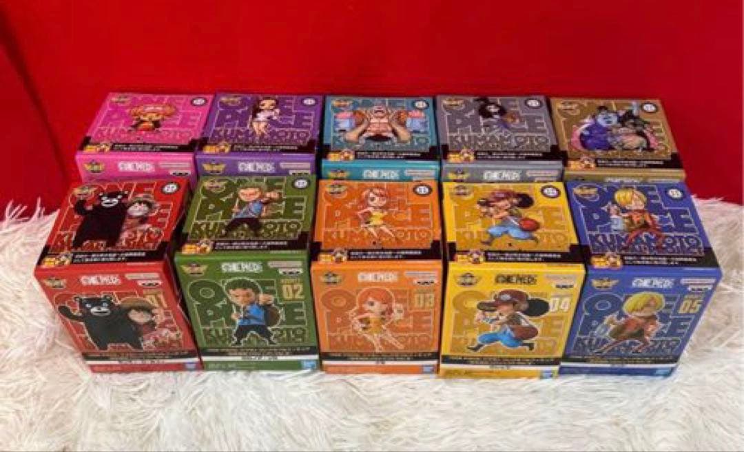 【新品未開封】ワンピース　クマコレ　熊本　フィギュア　第二弾　コンプリート