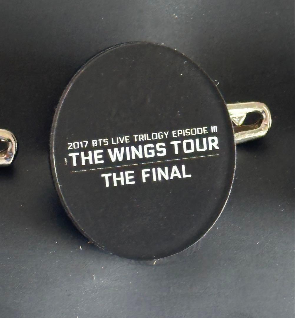 BTS wings tour final 公式　アクリルバッチ　7人
