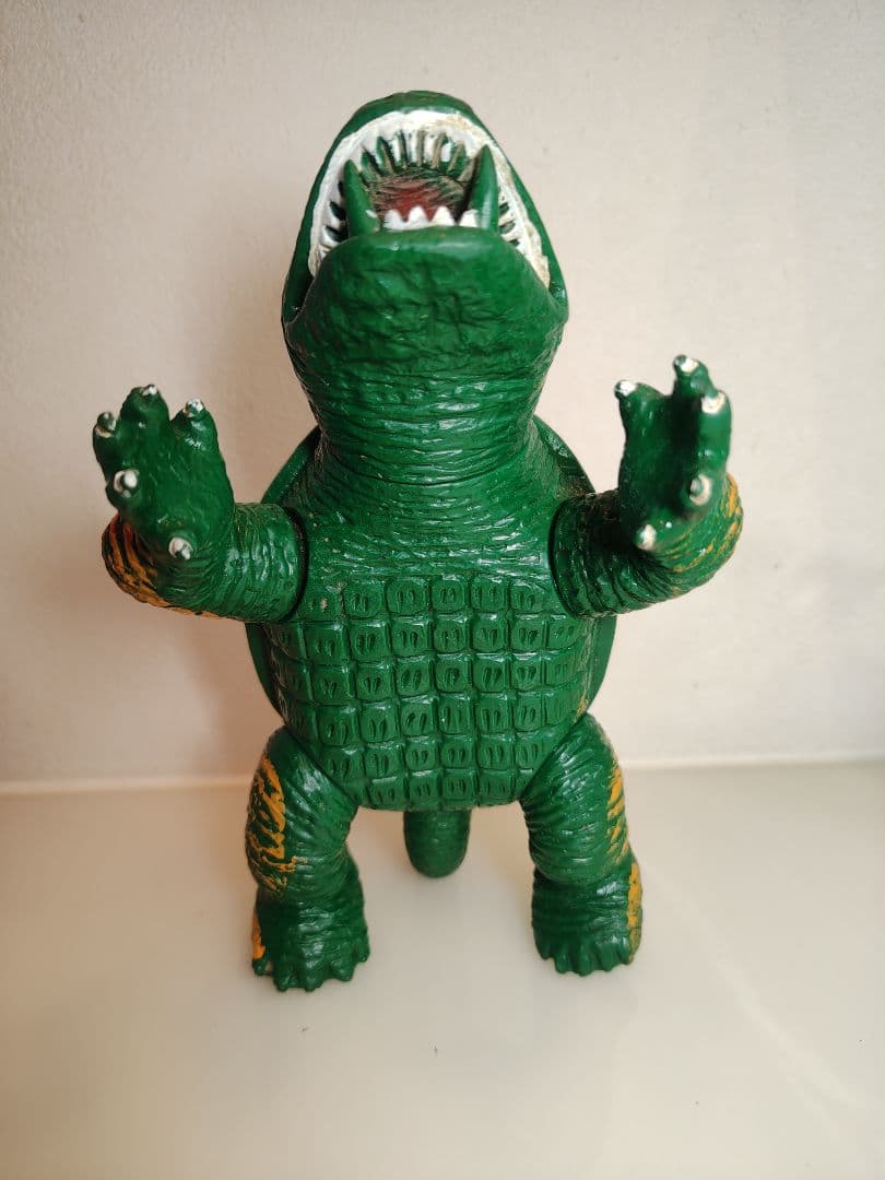 当時物 ガメラ 大映 ソフビ 怪獣 高さ 約20cm 昭和 レトロ