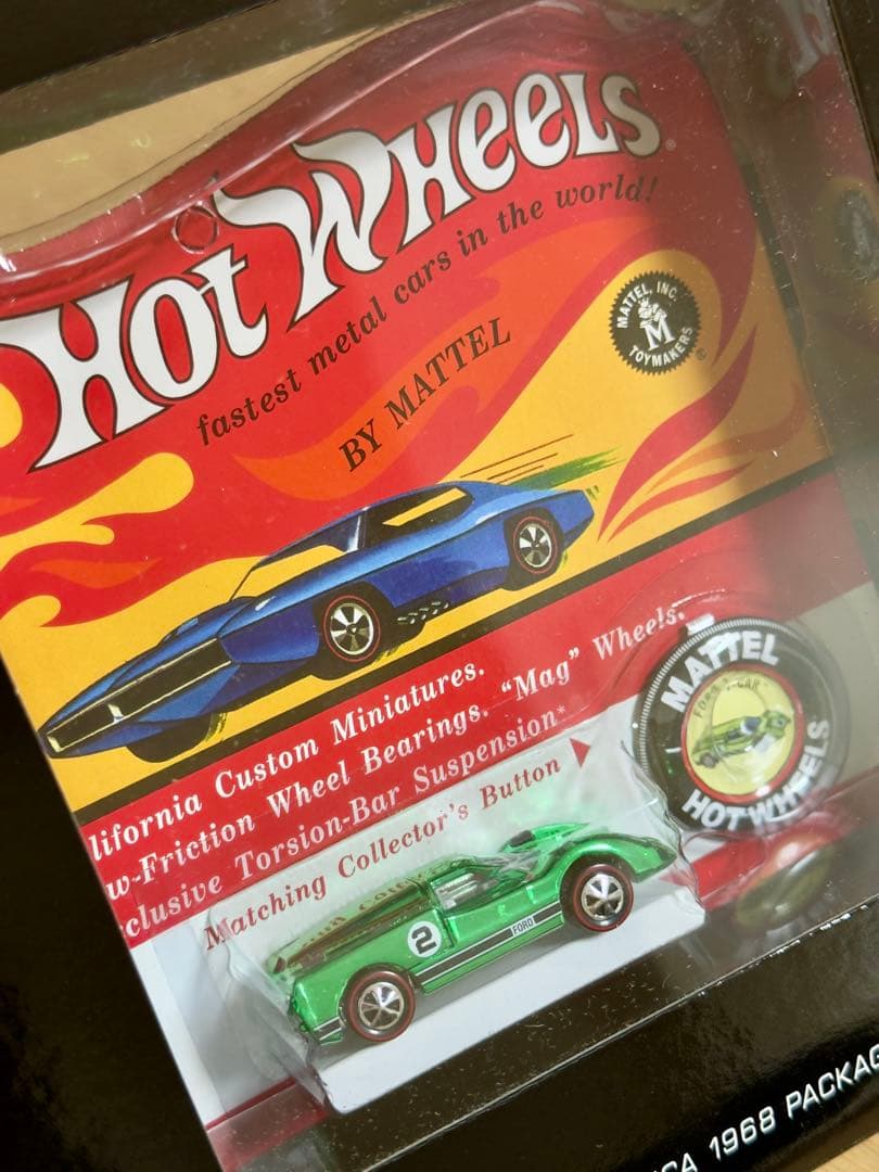 ホットウィール RLC 1968年レプリカパッケージ Ford J-Car
