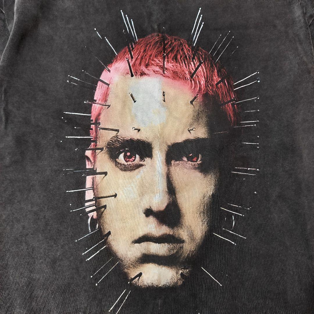 EMINEM giant HELL SHADY 鍼治療 ダメージ加工Tシャツ M