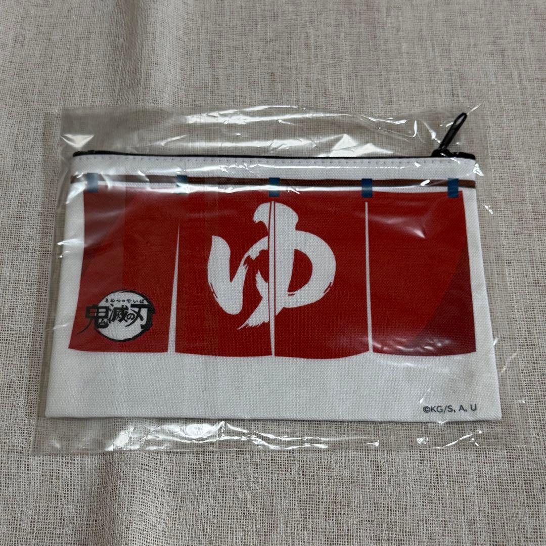 新品　鬼滅の刃　極楽湯　ポーチ　レア　冨岡義勇　竈門炭治郎　我妻善逸　嘴平伊之助