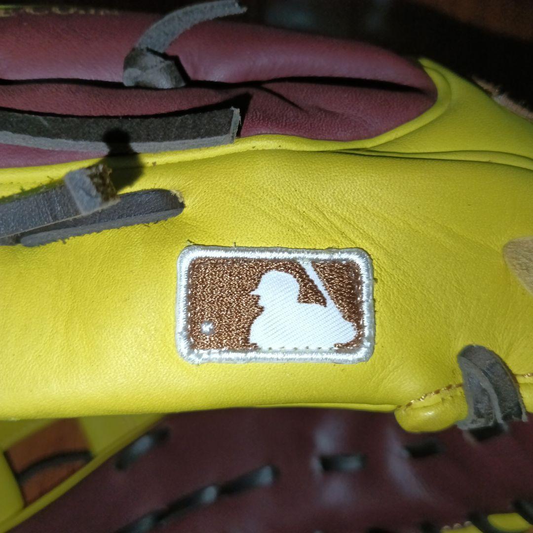 本日限定価格 ローリングス 軟式グラブ 外野手用 HOH MLB 小指2本入れ