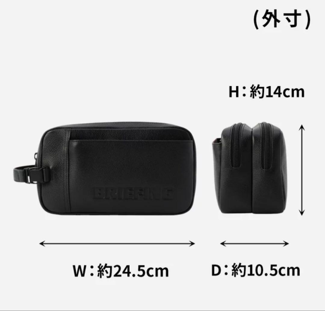 BRIEFING カートバッグ　クラッチバッグ　超美品✨
