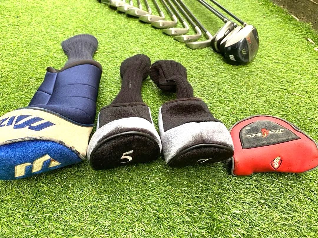 ミズノ ゴルフクラブ フルセット Callaway テイラーメイドパター/バック