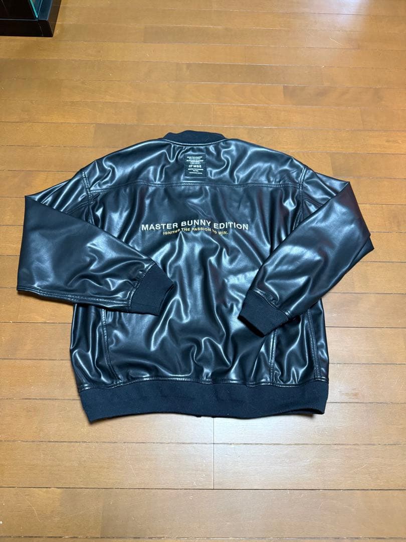 MASTER BUNNY EDITION 超美品　革ジャン黒サイズ4